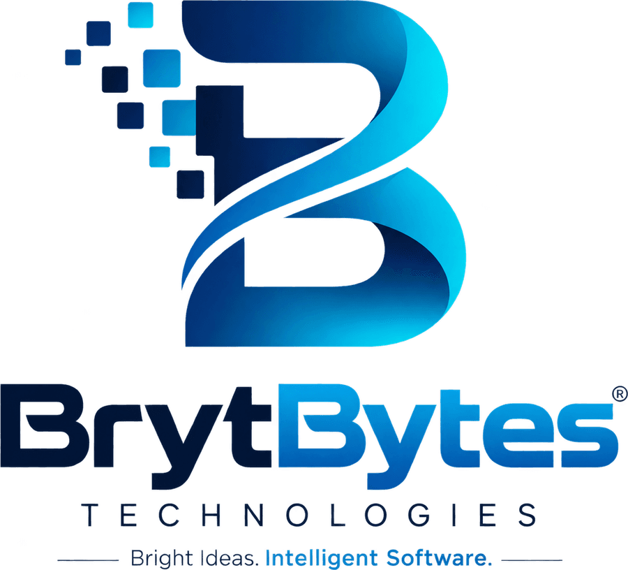 BrytBytes Technologies logo — Bright Ideas. Intelligent Software.